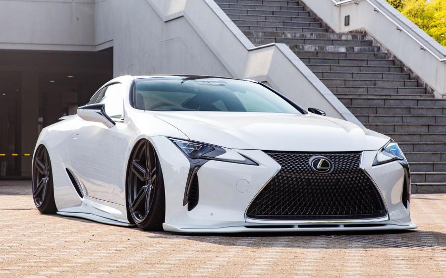 Lexus LC500 Hybrid on Vossen Wheels (HF-1) (JP) '2018